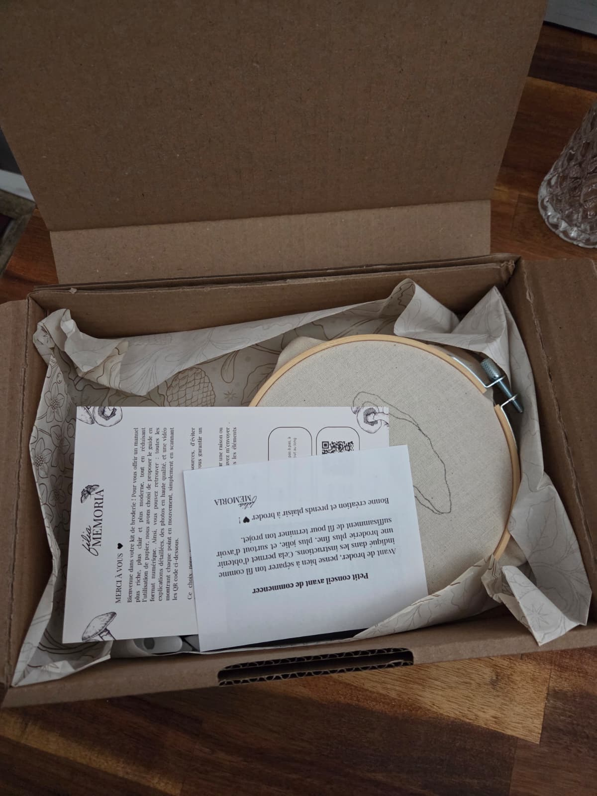 Kit de broderie – Champignon